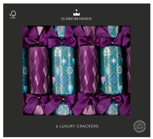 CRACKERS DELUX REGENCY PURPLE 33CM