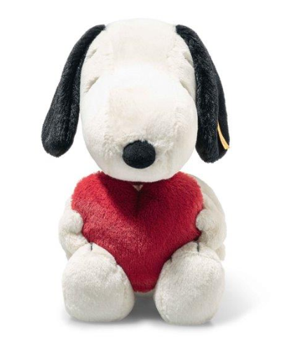 STEIFF CUDDLY SNOOPY LOVE 30CM